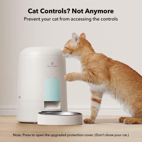 Petlibro Automatic Cat Food Dispenser, Automatic Cat Feeder Battery-Operated With 180-Day Battery Life, Air Pet Feeder For Cat & Dog, Timed Cat Feeder Program 1-6 Meals Control, 2L Auto Cat Feeder #TOP3