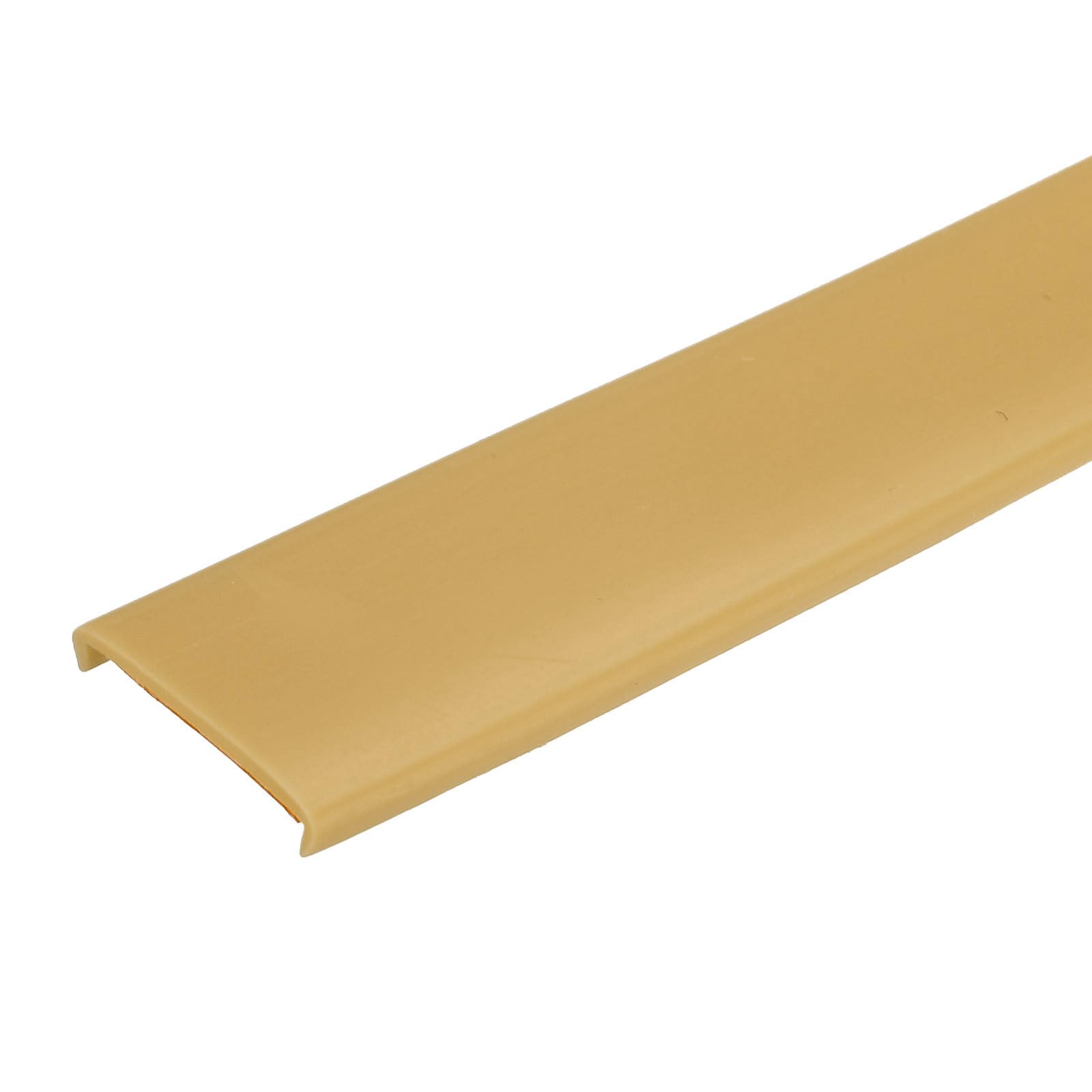 uxcell U Shape Furniture Edge Banding, 3 Meters Self Adhesive Flexible Edging Trim, 5x25mm TPE Edge Guards for Cabinets Furniture Repair Restoration, Beige