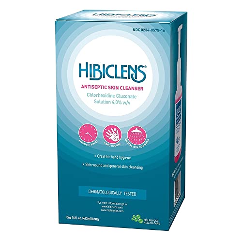 hibiclens antisepticantimicrobial skin cleanser 16 oz liquid nonsterile pump bottle 1 each 57516