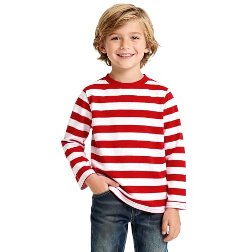 Image of Magic Park 6M-14Y Baby Short Long Sleeve Tee Tops Toddler T-Shirt Kids Solid Color Shirts Boys Girls Casual Blouse
