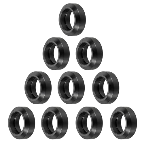sourcing map 10pcs 3D Printer Wheels Big Slot POM Pulley Wheels Solid High-Speed Gantry Wheel for 3D Printer, CNC Machin