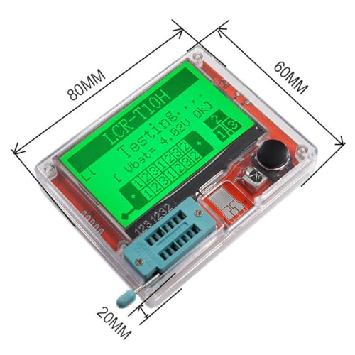 Fasizi LCR-T10H Transistortester Display TFT Für Diode Triode MOS/PNP/NPN Kondensator Widerstand Transistor Tester Detektor