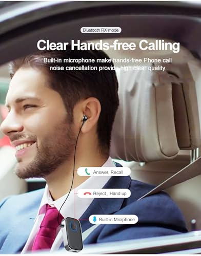 Transmisor Receptor Bluetooth para TV y auriculares miniatura 3