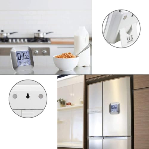 Minuterie de cuisine pour cuisson précise avec écran tactile LED - 4