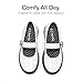 DREAM PAIRS Girls Mary Jane Chunky Platform School Uniform Dress Shoes Party Oxford Pumps for Toddler/Little Big Kid,Size 9 Toddler,White,KKUMFA2506