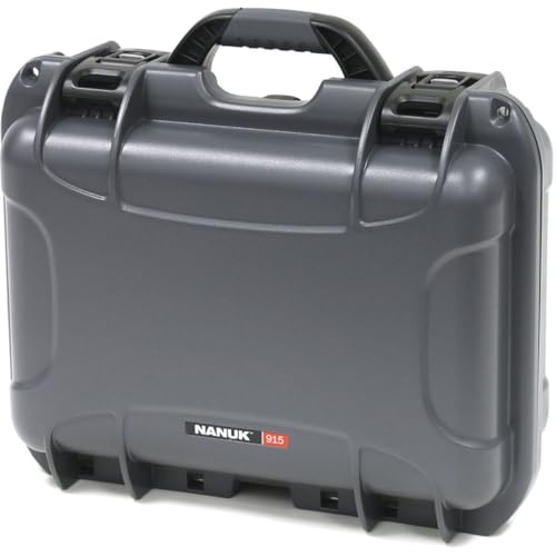 NANUK Medium Series 915 Lightweight NK-7 Resin Waterproof Protective Case, Graphite