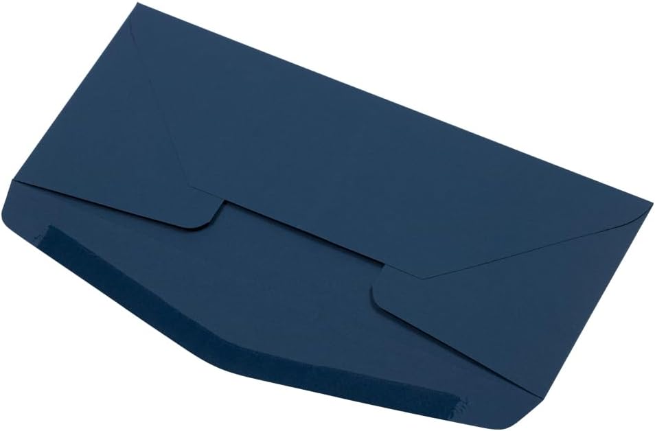 JAM PAPER #10 Business Premium Envelopes - 4 1/8 x 9 1/2 - Navy Blue - Bulk 1000/Carton