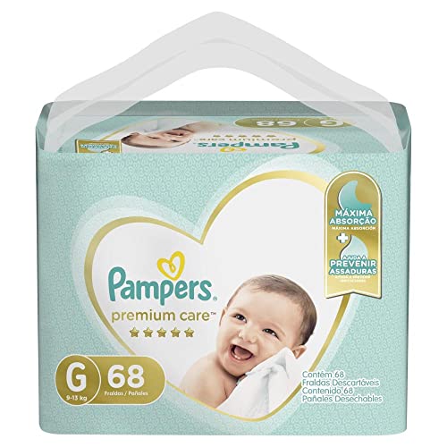 Pampers Fralda Premium Care G 68 Unidades