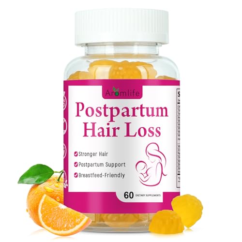 Aromlife Postpartum Hair Loss Gummies Stronger Hair,
