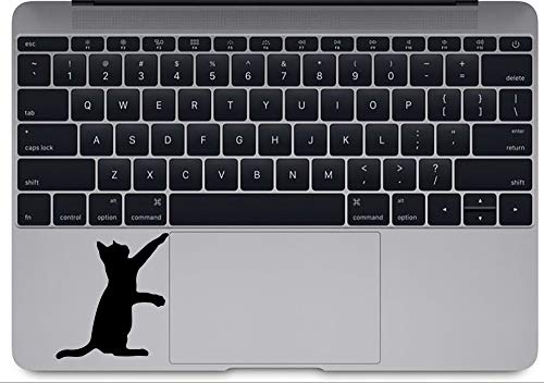 Image of Curious Cat Version 2 Apple Macbook Decal Vinyl Sticker Apple Mac Air Pro Retina Laptop sticker