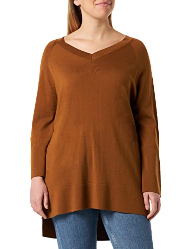 G-Star Raw Oversized V-Neck Knitted Pullover, Tejidos Para Mujer, Marrón Oxide Ocre D22503-B692-1329 , S G-Star Raw Oversized V-Neck Knitted Pullover, Tejidos Para Mujer, Marrón Oxide Ocre D22503-B692-1329 , S