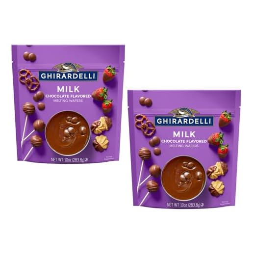 Ghirardelli Milk Chocolate Melting Wafers (Pack of 2)