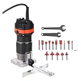 800W Multifunktionaler Elektrischer Holzschneider, Holzfräser, Laminatschneider, Professionelle Schlitz-, Trimm- Und Nutmaschine Leistungsstark