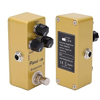 Pédale d’effet de guitare, pédale de retard de guitare Effet Fuzz de guitare True Bypass pour basse électrique – Jaune - Les Beatles, Paul McCartney, John Lennon, RIngo Starr, George Harrison Pédale d'effet de guitare, pédale de retard de guitare Effet Fuzz de guitare True Bypass pour basse électrique - Jaune – Image 6
