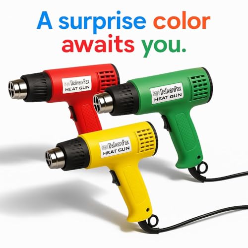 Image of 2000W Heat Gun with 20W Glue Gun & 10 Glue Sticks WITH 6 MONTHS WARRANTY | Adjustable Temperature | Ideal for Industrial Use, Shrink Wrap, PVC, Paint Removal & DIY