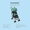 Graco TraveLite Compact Stroller/Pushchair - Suitable from birth to approx. 3 years (15kg). Lightweight at only 7kg, Mint fashion