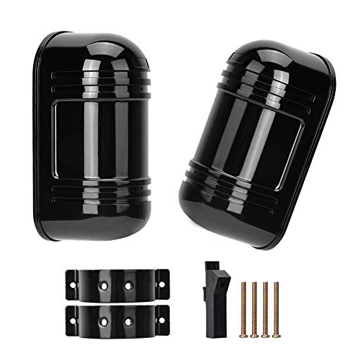 Dahszhi Dual Laser Detector Alarm Beam Sensor Indoor 300M Outdoor 60M Infrared Detector 6.7"X3.1" #TOP6