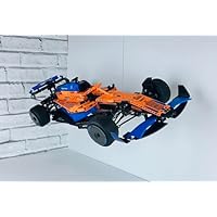 Brick Nest Wall Mount Display Bracket for Lego Technic McLaren F1 Race Car - Secure Lego Car Storage, Showcase Your Lego F1 Collection, Perfect for F1 Lego Enthusiasts and Collectors