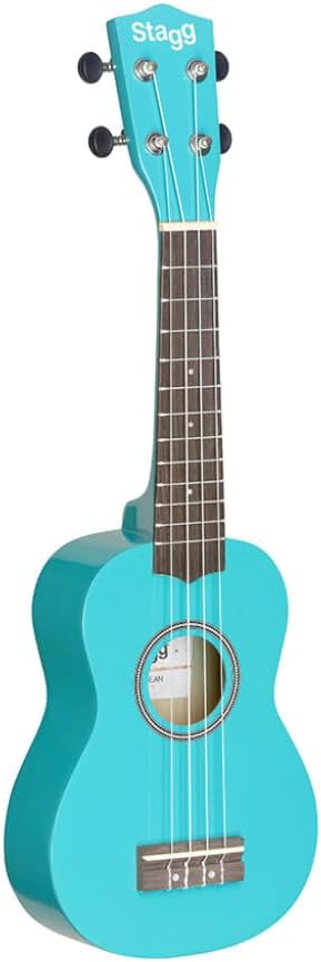Stagg US-NIGHT Soprano Ukulele with Bag - Black