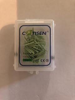 Poly-Wooden Wedges Eco-Friendly Green Size: 1.5 * 1.5 * 14mm 100/pk