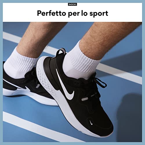 Snocks Calze Donna Uomo Antivesciche Pacco da 4 Calzini Sportivi Donna Nero Taglia 39-42 Calze Spugna Donna Calze Corsa Trail Running Uomo