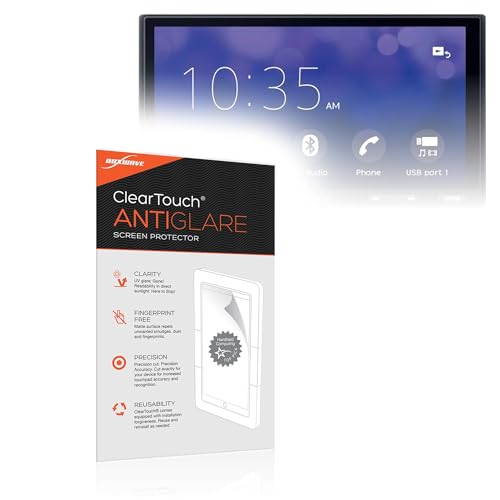 Protector antirreflejos para Sony XAV-AX5500 BoxWave ClearTouch que elimina destellos del sol