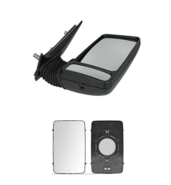 Piastra Vetro specchio retrovisore superiore Dx Sx Compatiible con Daily 2000 2005 500371327