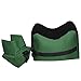 1 Jeu Support de Tir Avant et Arrière, Support de Tir Chasse Carabine, Support Avant SandBag, pour la Chasse en Plein Air, Le Stand de Tir, la Pratique de la Cible (Vert Foncé)