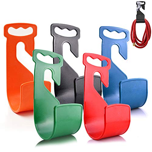 Sytaun Rust-free Garden Hose Pipe Reel Hook Hanger Wall Mounted Holder Organizer Tool Durable, Easy to Install, Portable, Useful Workout At Home Orange