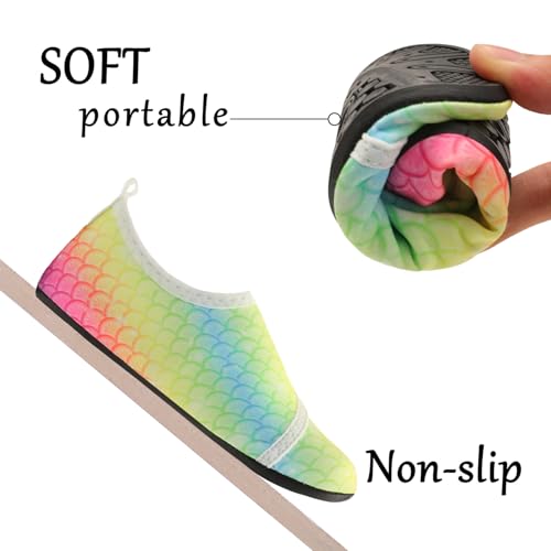 Image of Centipede Demon Kids Water Shoes Girls Boys Outdoor Quick Dry Barefoot Aqua Socks for Sport Beach Swim Pool Surf