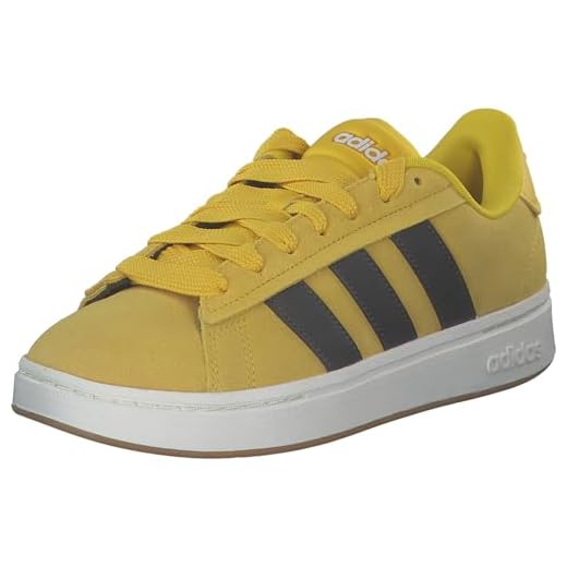 adidas Grand Court Alpha - Zapatos para Hombre, UTIYEL/GRESIX/GUM3, 45 1/3 EU