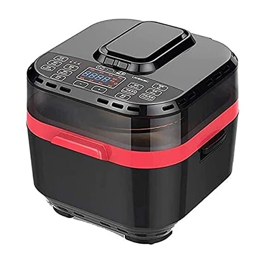 ZRMV Luftfritös för hemmabruk 10,0 l luftfritös elektrisk fritös automatisk fritös utan olja non-stick Airfryer intelligens touch stekpanna 1 500 W