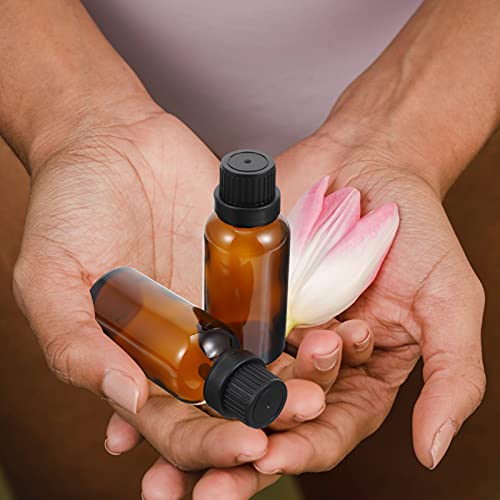 FOMIYES 12 stks 20 ml Glas Hervulbare Flessen met Cap Essentiële Olie Flessen Lege Parfum Flessen Glas Flesjes voor… - Image 3