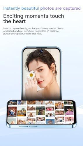 Mini Smartphone Android 12 débloqué avec reconnaissance faciale et écran 3.88" - 6