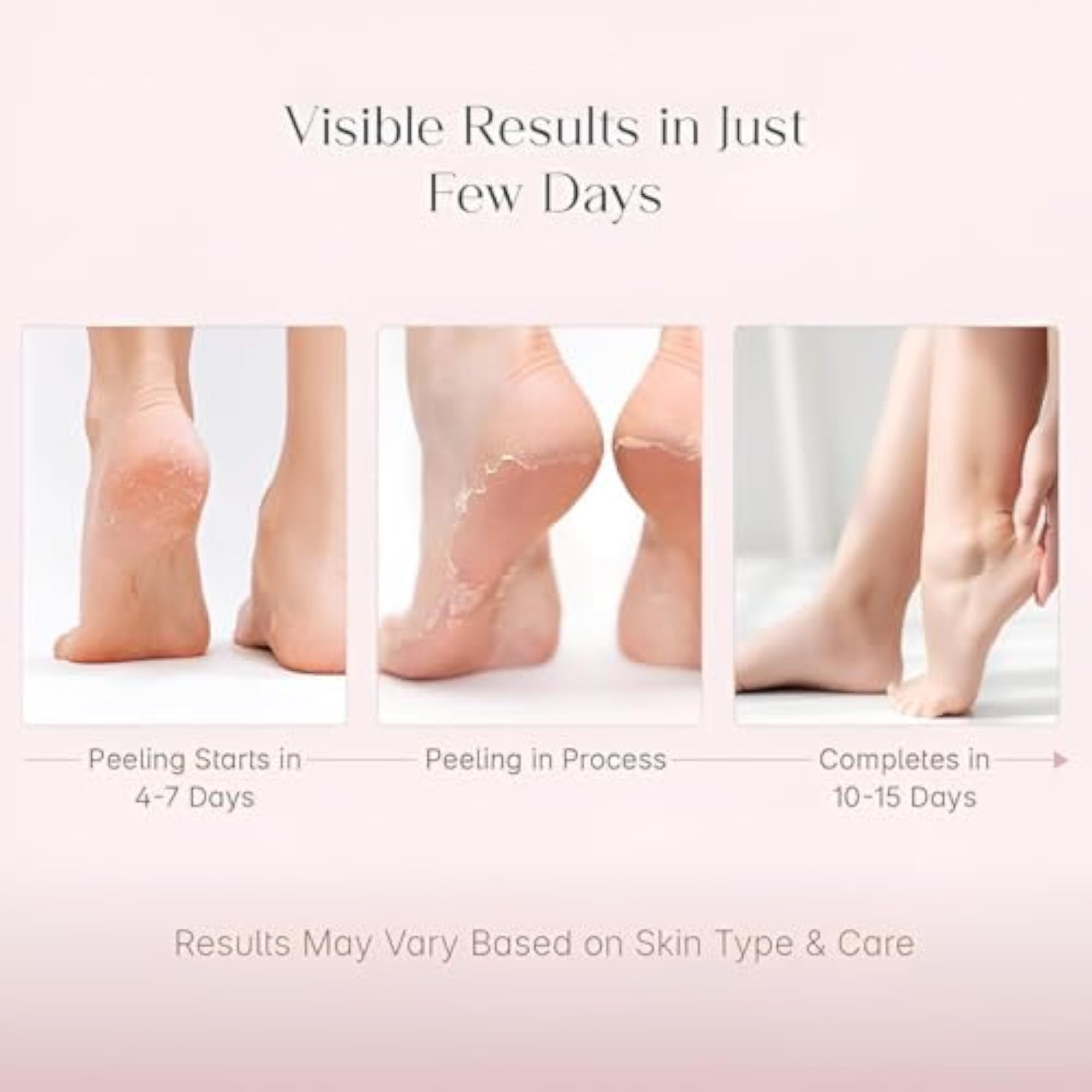 Exfoliating Foot Mask Socks with Lavender Essence