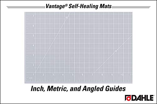 image for Dahle Vantage 10682 See-Through Premium Self-Healing Cutting Mat, 18