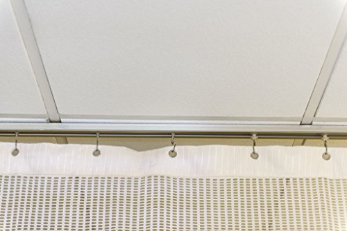 Box of 8 Cubicle Curtain's - Hospital Bed Divider Cubicle Medical Privacy curtain's-with mash & grommet's, Flame Retardant, Machine Washable, Anti Bacterium (9' w x 8' h)