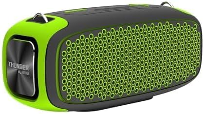 Side view of the WIWU P16 Max Wireless Speaker, displaying the 'THUNDER by WIWU' logo on the end cap.