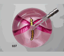 Dragonfly Rose Ultrascopu Sethscope w/ Adult Head & Hot Pink Tubing