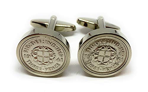 Mancornas Premium 1941 Threepence para hombre