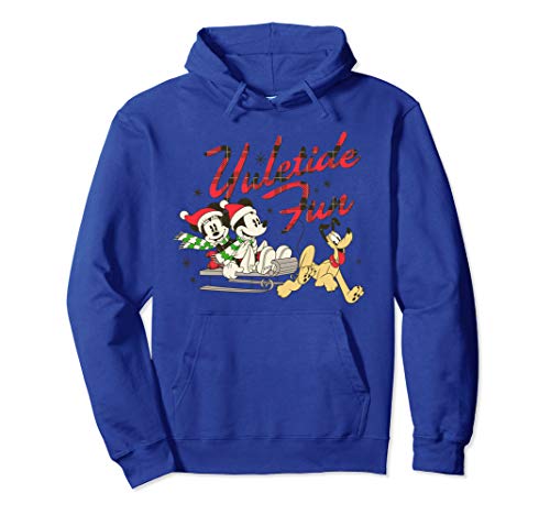 Sweat Disney Vintage Mickey et Minnie : la magie de Yuletide