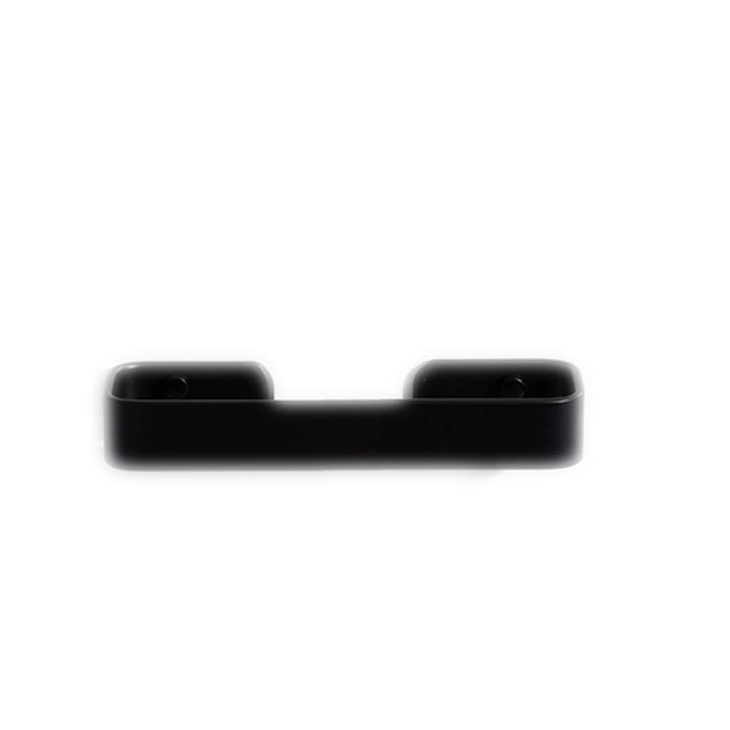 JvFbjLF Towel Ring Punch-free/screw Insert 20/30/40/50/60cm Black Bathroom Towel Rack Towel Ring Single Pole(20cm)