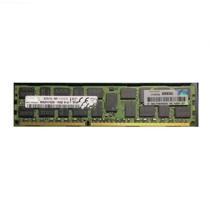 Éviter les pannes de serveur avec 8G PC3L-12800R DDR3 1600 ECC 713983-B21
