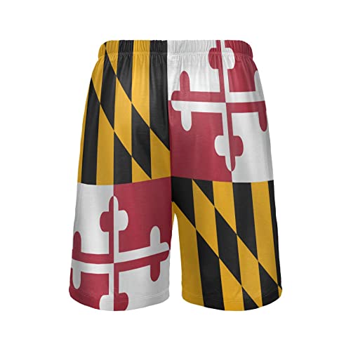 Ollabaky Pajama Shorts for Men National Flag Pjs Bottoms Sleep Shorts Lounge Wear Pajama Pants with Pocket3