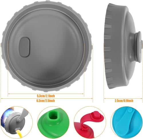 6 Stück Getränkedosen Verschluss,Getränkedosen Deckel,Dosenverschluss Getränkedosen,Dosendeckel,Dosendeckel,Dosenverschluss,Bierdosen Abdeckung,Wiederverwendbares Getränkedosen Verschlus