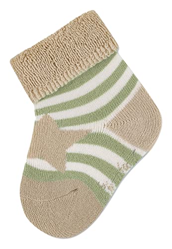 Baby Socks for Boys, 3-Piece Elephant Socks, Ecru, 16, ecru, 164