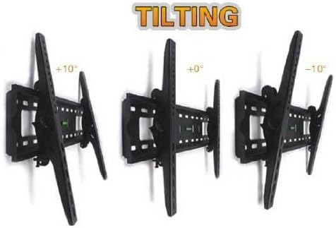 Miniatura 4 de Lcd Led Plasma Flat Tilt Tv Soporte de montaje en pared 30 32 37 42 46 47 50 52 55 60 65 70 80. Placa de pared de pieza sólida y verticales.