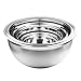 Deep Professional Quality Stainless Steel Mixing Bowl For Serving, Mixing Cooking and or Baking-6.5 Quart, 1172