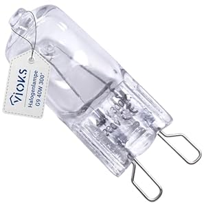 VIOKS Halogen G9 40W Backofenlampe
