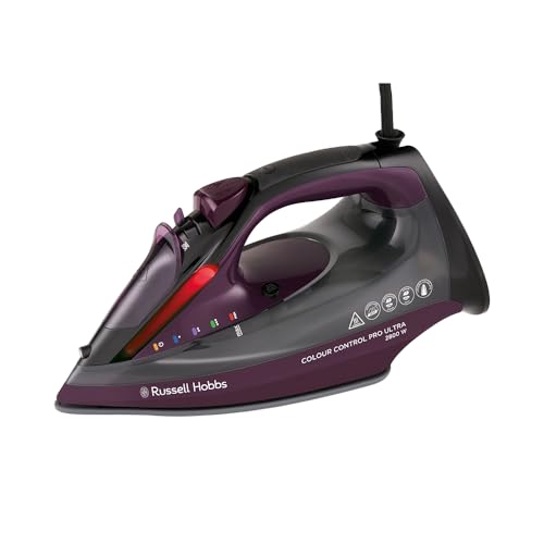Russell Hobbs Dampfbügeleisen, Keramik-Antihaft-Bügelsohle,195g Dampfstoß, 50g variabler Dampf, 380ml Wassertank,Selbstreinigung… – Ansicht 3